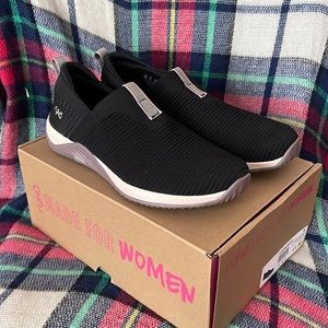 Ryka echo knit black shoes